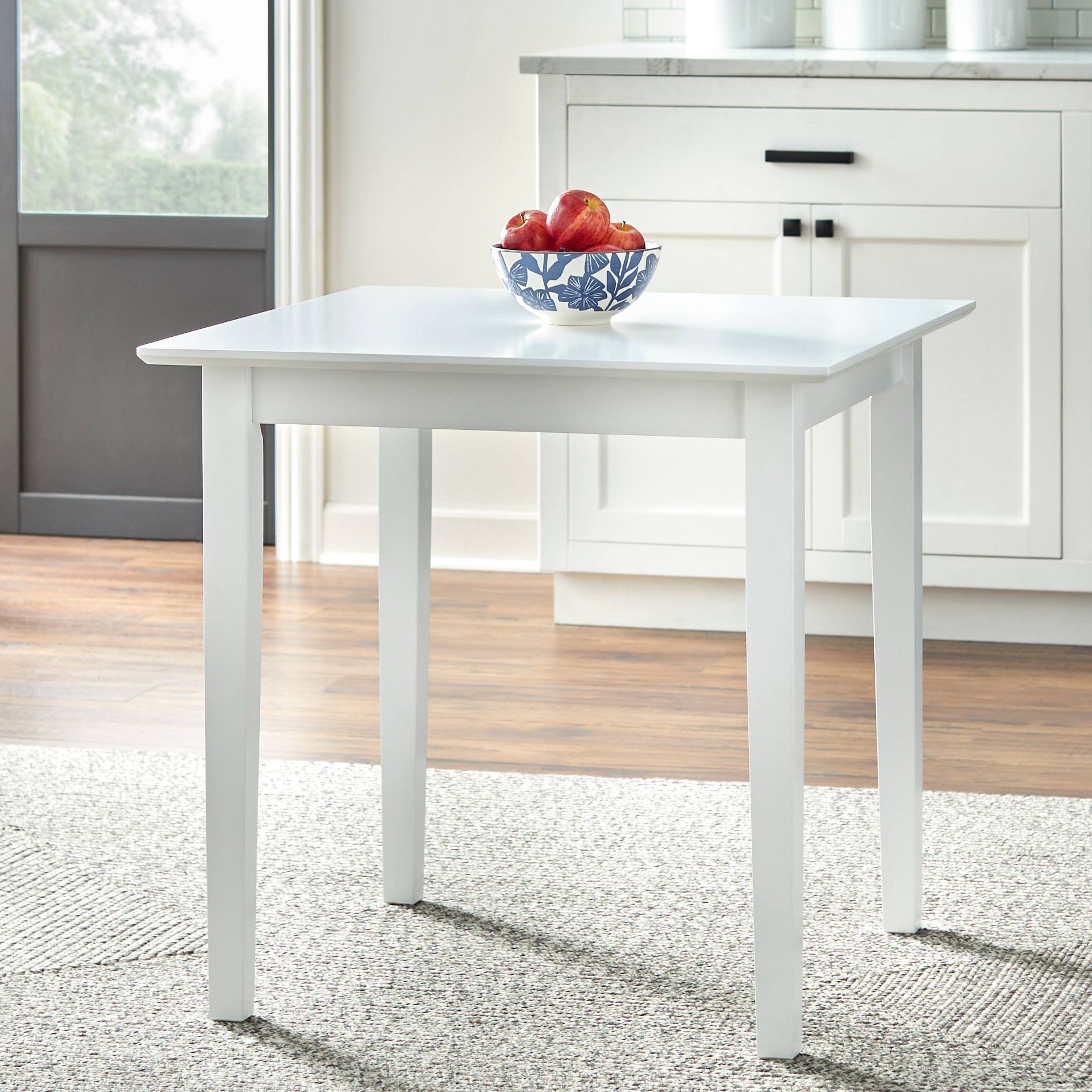 Buylateral Udine 29.5" Square Dining Table White