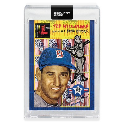 Topps Topps PROJECT 2020 Card 345 - 1954 Ted Williams by Gregory Siff