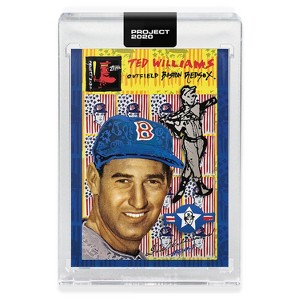 Topps Topps PROJECT 2020 Card 345 - 1954 Ted Williams by Gregory Siff - 1 of 2