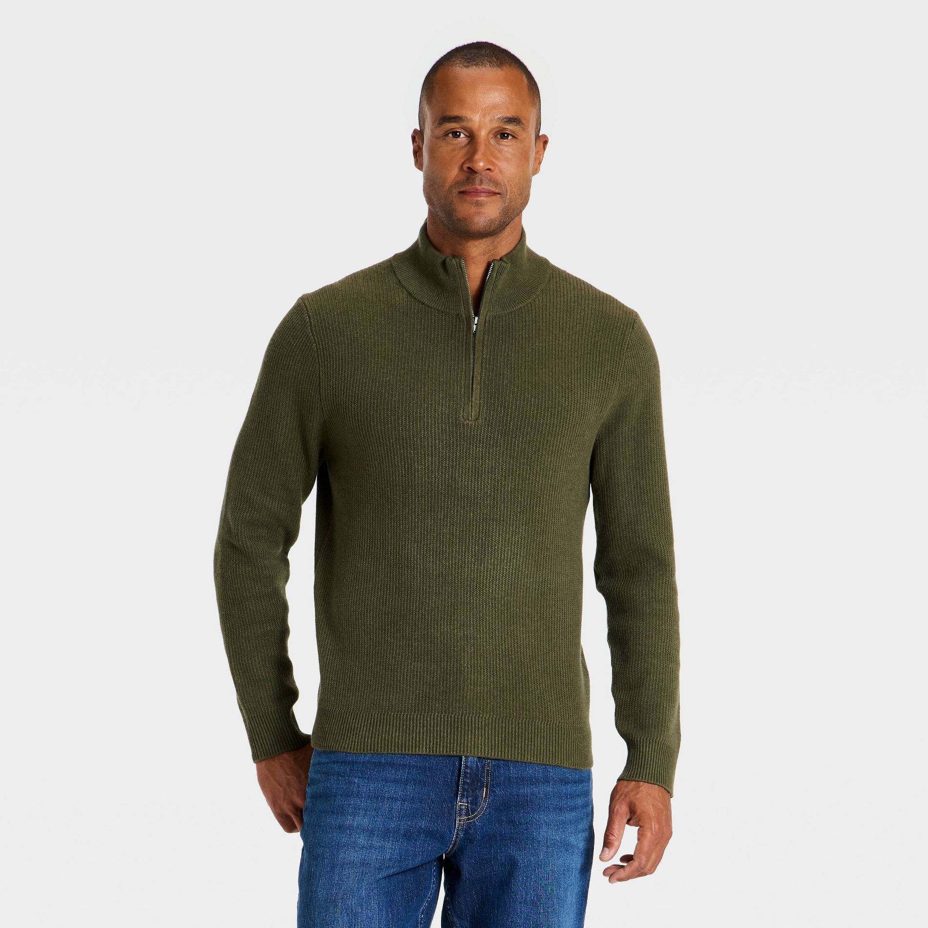 Men's Comfort Wear 1/4 Zip Sweater - Goodfellow & Co™