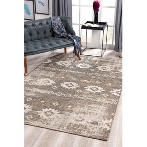 Rug Branch Vista Modern South-Western Boho Indoor Outdoor Area Rug - 1 of 4