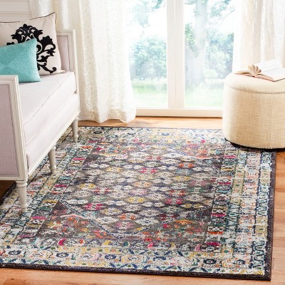 Monaco Multicolor Synthetic Boho-Chic Area Rug