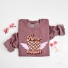 Simply Sage Market Women's Graphic Sweatshirt Heart Breaker Wings - 3 of 3