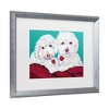 Trademark Fine Art Pat Saunders-White Rainie Matted Framed Art - 3 of 4