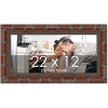 PosterPalooza | 22x12 Wide Bamboo Picture Frame, UV Acrylic, 4 Finishes - Brown, Black, Silver, and Natural - 2 of 4
