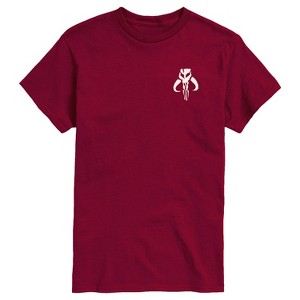 Men's - The Mandalorian - Mando Icon Short Sleeve Graphic T-Shirt - 1 of 2