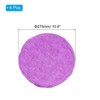 Unique Bargains Polyester Round Washable Elastic Bar Stool Cover for Dia 12"-14" Chair 4 Pcs - 2 of 4
