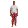 The Lion King All-Over Character Print Adult Burgundy Sleep Pajama Pants - 2 of 4