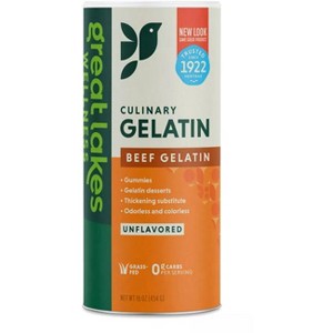 Great Lakes Wellness Culinary Beef Gelatin - Unflavored. - 1 of 2