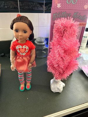 Glitter Girls Eve Doll & Christmas Tree Bundle : Target