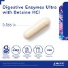 Pure Encapsulations Digestive Enzymes Ultra with Betaine HCl - Vegetarian - Supports Protein, Carb, Fiber, and Dairy Digestion* - 3 of 4