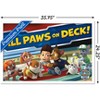 Trends International Nickelodeon Paw Patrol - On Deck Framed Wall Poster Prints - 3 of 4