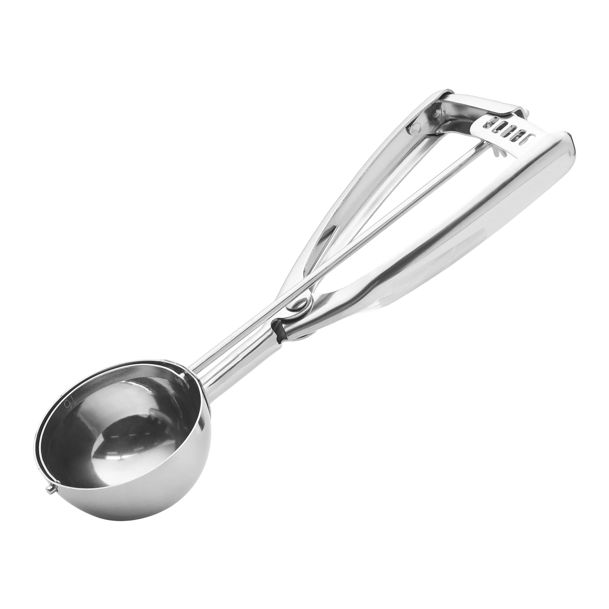 REGALWOVEN Stainless Steel Ergonomic Handle, Easy Release, Easy Clean Ice Cream Scooper for Sorbet 1Pcs 8.7*2.3inch