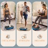 Lifepro CosmoPlate AutoStart Vibration Plate Whole Body Oscillation Machine with Bluetooth 10 Speeds Remote & Yoga Band Lymphatic Drainage Support - 3 of 4
