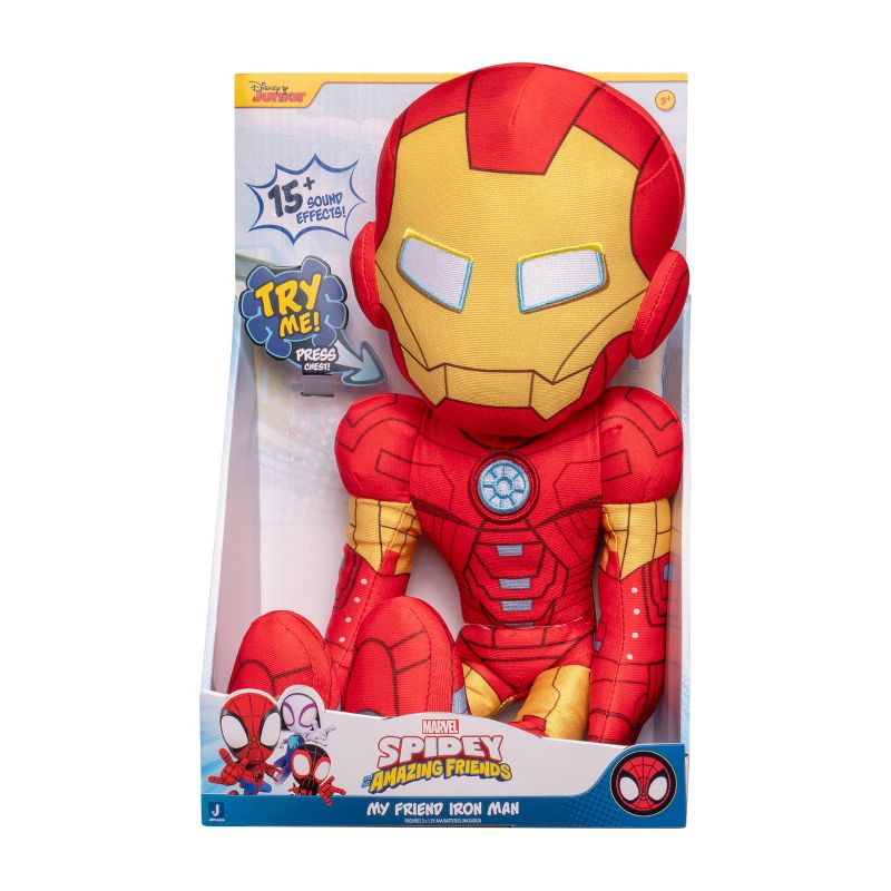 Spidey and His Amazing Friends My Friend Iron Man Plush, 2 of 10