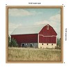 Amanti Art Blissful Country VI Crop (Barn) by Elizabeth Urquhart Canvas Wall Art Print Framed 16-in. x 16-in. - 3 of 4