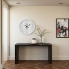 FURNIinspire Wall Clocks 20inch Round Living Room Decorative Roman Numeral Hanging Clock, Timepiece Vintage Wall Decor, Grey, 20"*20"*2.25" - 2 of 4