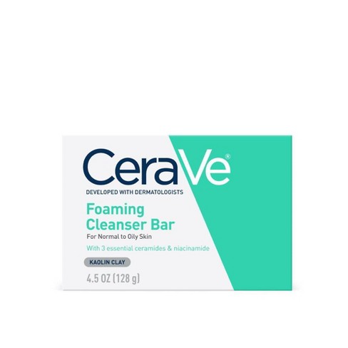 CeraVe Foaming Facial Cleansing Bar - 4.5oz - image 1 of 3