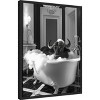 Amanti Art Rub a Dub Buffalo by Niky Rahner Framed Canvas Wall Art - 2 of 4