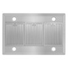 Cosmo COS-63ISS90-DL 36 in. Lumin Collection 380 CFM Ductless Island Range Hood, Soft Touch Controls, LED Lights, Stainless Steel - 4 of 4