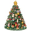 Northlight Musical Rotating Christmas Tree Figurine - 6.25" - Green - 4 of 4