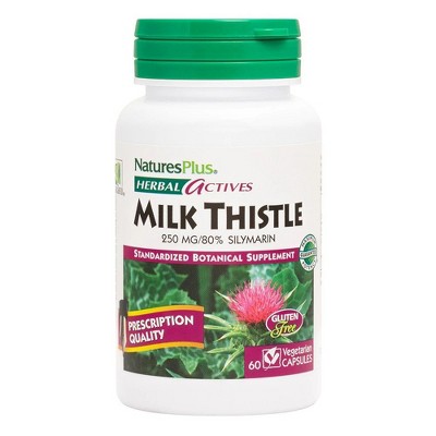Milk Thistle Extract 250mg by Nature's Plus  -  60 Capsule