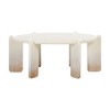 TOV Furniture Gloria Cream Oak Coffee Table - 3 of 4