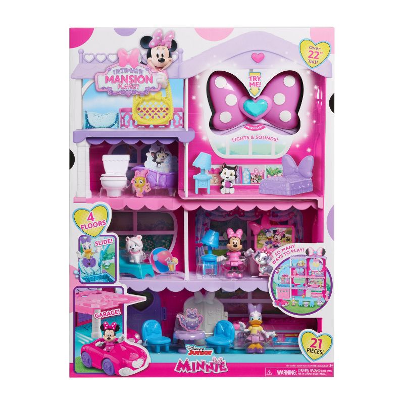 Disney Junior Minnie Mouse Ultimate Mansion Playset, 4 of 7