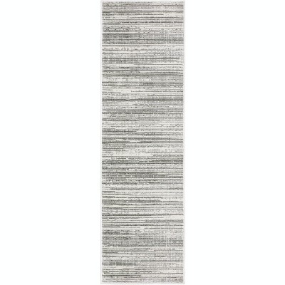 Oriental Weavers Montecito 4154W White/ Grey Indoor Area Rug - 2'3" x 7'6"