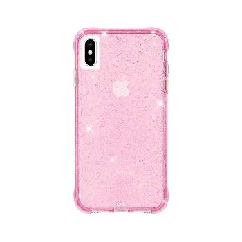 Case-Mate Sheer Crystal Case for Apple iPhone XS Max - Crystal Blush Pink