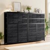 Whizmax Tall Dresser for Bedroom, Dressers & Chests of Drawers with 16 Drawers, Large Fabric Dresser for Storage and Organization for Bedroom, Hallway - 2 of 4