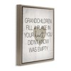 Stupell Industries Heartwarming Grandchildren Phrase, 25" x 25" - 3 of 4