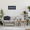 Stupell Industries Navy Blue Homestead Phrase, 25" x 11" - 2 of 4