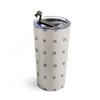 Urban Wild Studio desert check small charcoal Travel Mug 20 oz Stainless Steel Travel Mug - Deny Designs - 3 of 4
