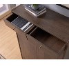 NicBex 5-Tier Shoe Cabinet with 2 Doors and 2 Drawers Modern Freestanding Shoe Rack Organizer with Adjustable Shelves for Entryway - 4 of 4