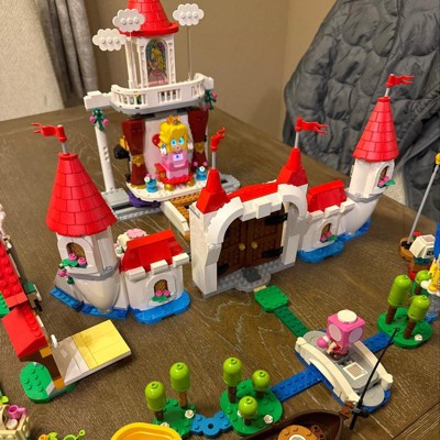 LEGO 71408 Super Mario Ensemble d'Extension Le Château de Peach, Jouet  Château Fort, Figurine Bowser, Toadette, Enfant 8 Ans - ADMI