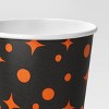 Orange Sparkle Disposable Cups 4.25" - 10ct - Hyde and EEK! Boutique™ - 3 of 3