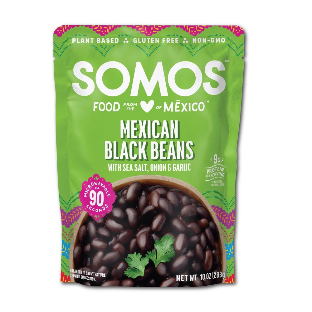 Somos Mexican Black Beans Ready to Eat - 10oz