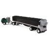First Gear DCP 1/64 Green Kenworth T880 w/ Black Wilson Patriot Spread-Axle Belt Trailer, 60-1363 - 4 of 4