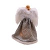Kurt Adler UL 10-Light 14" Silver and Gray Angel Treetop - 4 of 4