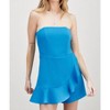 Women's Open Shoulder Ruffle Romper - DO+BE - 2 of 4