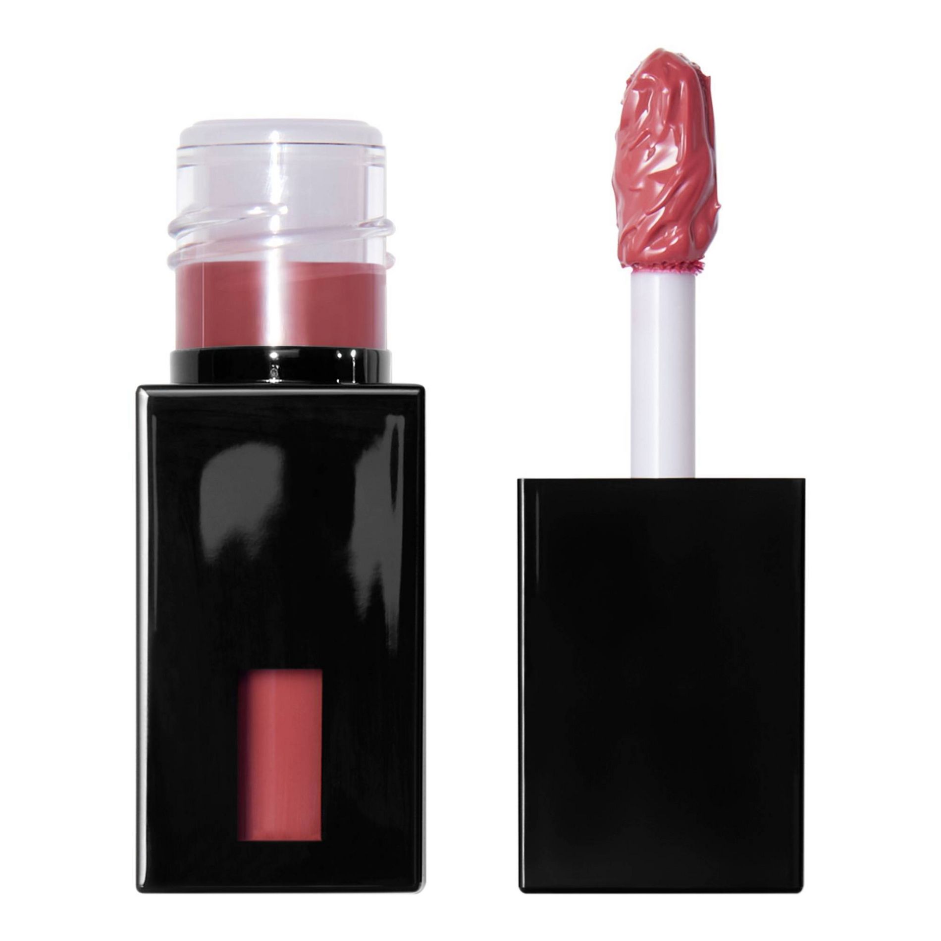 e.l.f. Glossy Lip Stain - Power Mauve - 0.1 fl oz: Shine Enhancing Liquid Lip Makeup, Light to Medium Tones, Vegan Formula