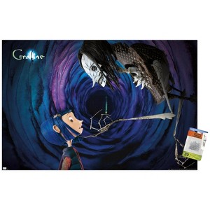 Trends International Coraline - Coraline And The Beldam Unframed Wall Poster Prints - 1 of 4