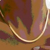 Hollywood Sensation Snake Chain Necklace – Sleek and Timeless Elegance 14 Inches Gold - 4 of 4