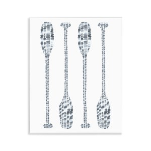 Stupell Industries Minimal Boat Oars, 14" x 11" - 1 of 4