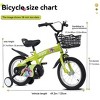 AENKYO 16/18 Inch Spider Man Kids Bike with Training Wheels, Easy to assemble Children's Bicycle with Basket for Boys & Girls - 3 of 4