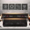 Dual Induction Cooktop with 10 Hour Timer, 7 Blade Cooling Fan, 18 Power and 20 Temperature, 1800W Induction Stove with Residual Heat Indicators - 3 of 4