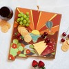 Totally Bamboo New Mexico Summer Stokes Cutting Board: Lightweight Bamboo, Multicolored, 11.75" x 13.5", Hand Wash - 2 of 4