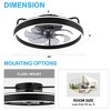Airsurfer 20-Inch Black Ceiling Fans with Remote - 4 of 4