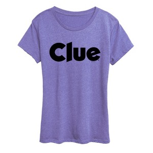 Women's - Clue - Clue Logo Short Sleeve Graphic T-Shirt - 1 of 3
